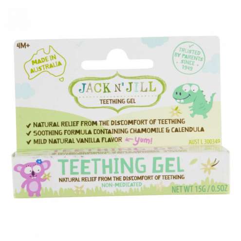 JACK N' JILL Natural Teething Gel - гель для прорезывания зубов 15 г